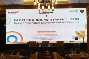 Rapat Koordinasi Stakeholders Pengembangan Ekonomi Kreatif Daerah - Sewa Lighting Berkualitas